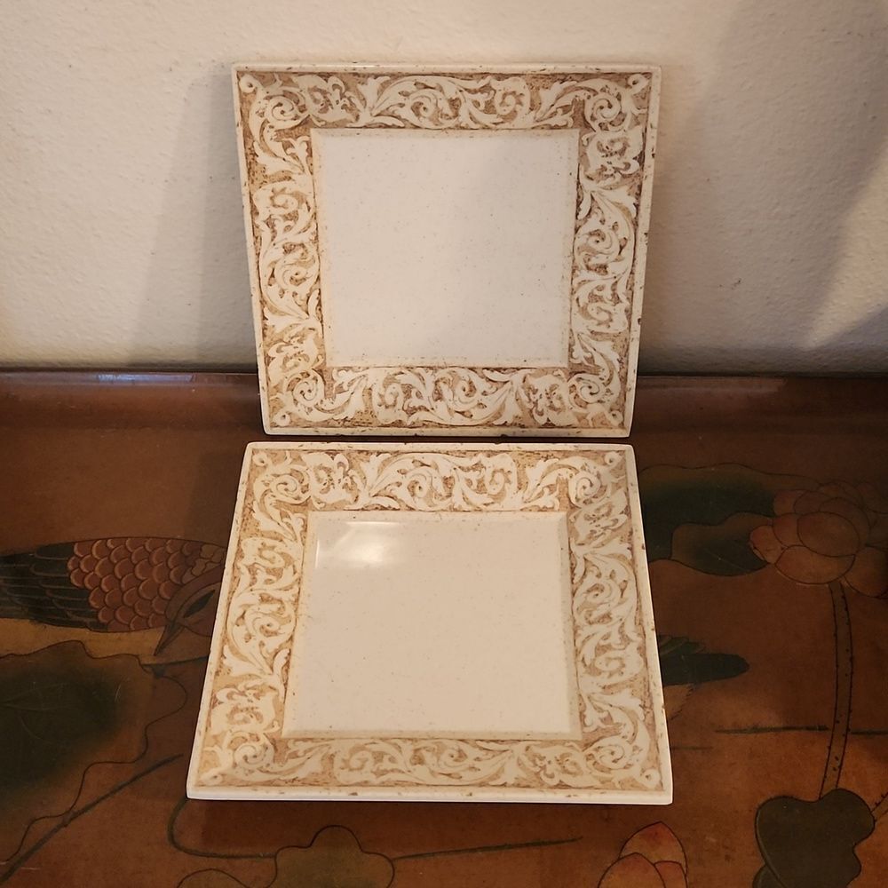 G.E.T. Olympia ML-103 Melamine Plate Set of 2 8"